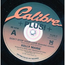 Kelly Marie Don't Stop Your Love / Make Love To Me USED VINYL 12INCH