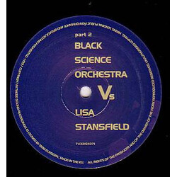 Black Science Orchestra / Lisa Stansfield The Line: Black Science Magic Sessions Parts 1 & 2 USED VINYL 12INCH LIMITED EDITION 45 RPM