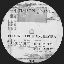 Electric Fruit Orchestra Rock Da Beat USED VINYL 12INCH 33 S RPM PROMO