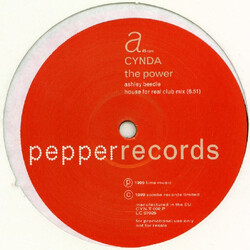 Cynda The Power USED VINYL 12INCH 45 RPM PROMO