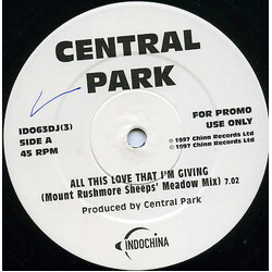 Central Park (2) All This Love That I'm Giving USED VINYL 12INCH PROMO