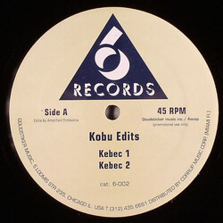 Amplified Orchestra Kobu Edits USED VINYL 12INCH 33 S RPM PROMO