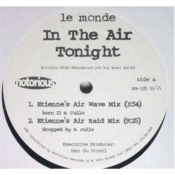 Le Monde (2) In The Air Tonight USED VINYL 12INCH