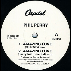 Phil Perry (2) Amazing Love USED VINYL 12INCH PROMO