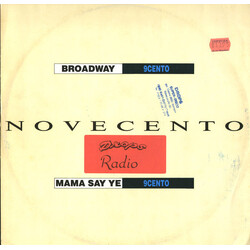 Novecento Broadway / Mama Say Ye USED VINYL 12INCH 45 RPM STEREO