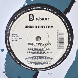 Under Rhythm (2) I Keep You Going USED VINYL 12INCH 33 S RPM