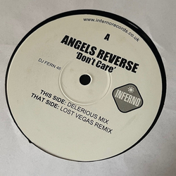 Angels Reverse Don't Care USED VINYL 12INCH PROMO