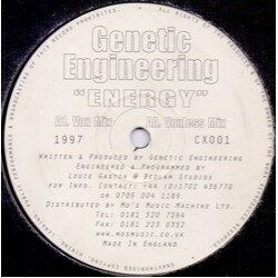 Genetic Engineering Energy USED VINYL 12INCH