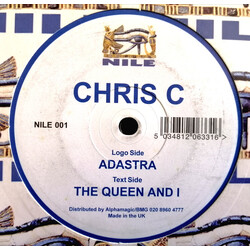 Chris C Adastra / The Queen And I USED VINYL 12INCH
