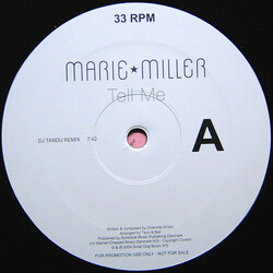 Marie Miller Tell Me (Remixes) USED VINYL 12INCH PROMO 33 S RPM