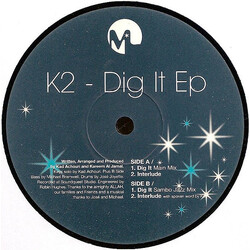 K2 (10) Dig It EP USED VINYL 12INCH EP