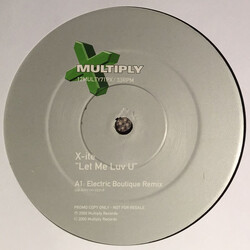 X-Ite (3) Let Me Luv U USED VINYL 12INCH PROMO