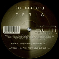 Formentera Tears USED VINYL 12INCH