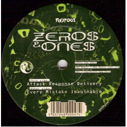 Zeros and Ones Every Mistake Imaginable / Attack Response Delivery USED VINYL 12INCH