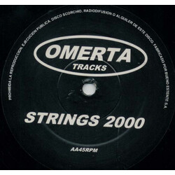 Omerta Tracks Strings 2000 USED VINYL 12INCH SINGLE SIDED UNOFFICIAL RELEASE