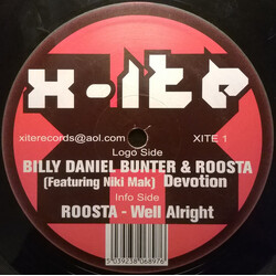 Billy Daniel Bunter & Roosta Devotion / Well Alright USED VINYL 12INCH 45 RPM