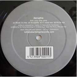 Jerusha Are You The One USED VINYL 12INCH