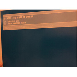 Sensei (2) Do What Ya Wanna USED VINYL 12INCH