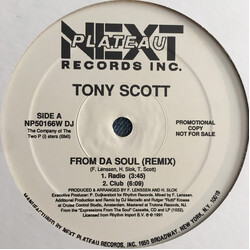 Tony Scott From Da Soul USED VINYL 12INCH PROMO