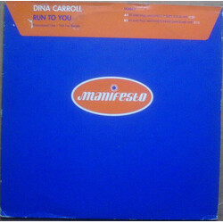 Dina Carroll Run To You USED VINYL 12INCH 45 RPM PROMO