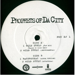 Prophets Of Da City Wild Stylz USED VINYL 12INCH