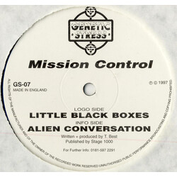 Mission Control (3) Little Black Boxes / Alien Conversation USED VINYL 12INCH 45 RPM