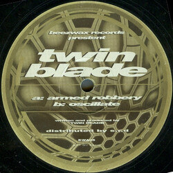 Twin Blade Armed Robbery / Oscillate USED VINYL 12INCH 33 S RPM
