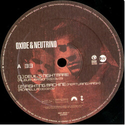 Oxide & Neutrino Devil's Nightmare USED VINYL 12INCH 33 S RPM