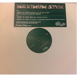 Maximum Style Admit To Love USED VINYL 12INCH
