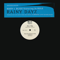 Mary J. Blige / Ja Rule Rainy Dayz USED VINYL 12INCH 33 S RPM PROMO