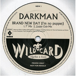Darkman Brand New Day (I'm No Puppet) USED VINYL 12INCH 33 S RPM PROMO