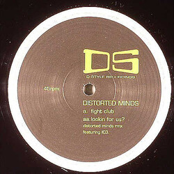 Distorted Minds Fight Club / Lookin For Us? (Distorted Minds Remix) USED VINYL 12INCH