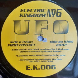 UFO First Contact / 2010 USED VINYL 12INCH 45 RPM SINGLE