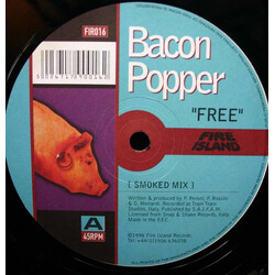 Bacon Popper Free / Funk 2001 USED VINYL 12INCH SINGLE 45 RPM