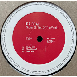 Da Brat Sittin' On Top Of The World USED VINYL 12INCH 33 S RPM SINGLE PROMO STEREO
