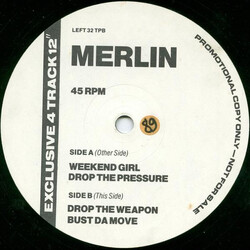 Merlin Weekend Girl USED VINYL 12INCH 45 RPM PROMO