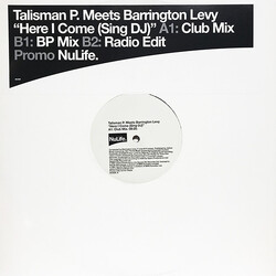 Talisman P. / Barrington Levy Here I Come (Sing DJ) USED VINYL 12INCH PROMO