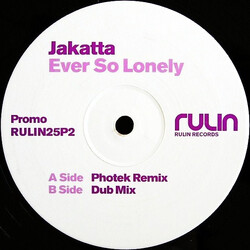 Jakatta Ever So Lonely (Photek Remixes) USED VINYL 12INCH PROMO