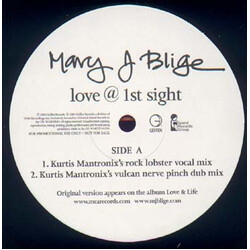 Mary J. Blige Love @ 1st Sight USED VINYL 12INCH PROMO