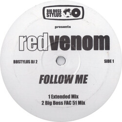 Big Boss Stylus / Red Venom Follow Me USED VINYL 12INCH PROMO