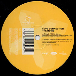 Love Connection The Bomb USED VINYL 12INCH SINGLE