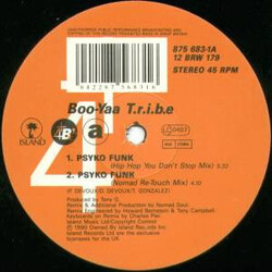 Boo-Yaa T.R.I.B.E. Psyko Funk USED VINYL 12INCH 45 RPM