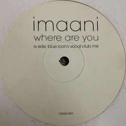 Imaani Where Are You USED VINYL 12INCH PROMO 45 RPM