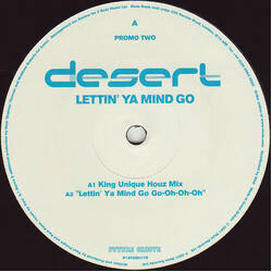 Desert Lettin' Ya Mind Go (Promo Two) USED VINYL 12INCH 33 S RPM SINGLE PROMO