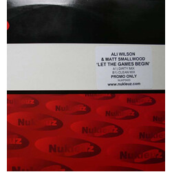Ali Wilson / Matt Smallwood Let The Games Begin USED VINYL 12INCH PROMO