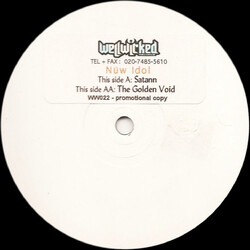 Nüw Idol Satann / The Golden Void USED VINYL 12INCH PROMO WHITE LABEL