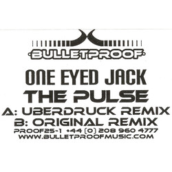 One Eyed Jack The Pulse USED VINYL 12INCH WHITE LABEL PROMO
