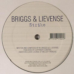 M. Briggs / Dave Lievense Strike / New Style USED VINYL 12INCH