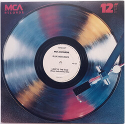 Blue Mercedes Love Is The Gun USED VINYL 12INCH 45 RPM PROMO