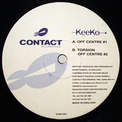 KeeKo Off Centre / Torsion USED VINYL 12INCH